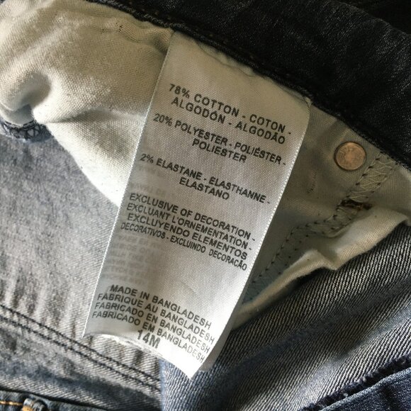 Denizen Levi's Modern Skinny Blue Jeans - Picture 10 of 16